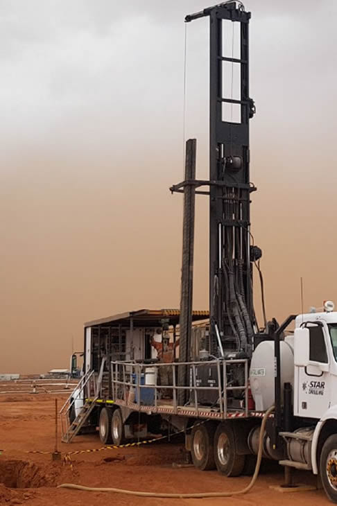 Outback drilling rig